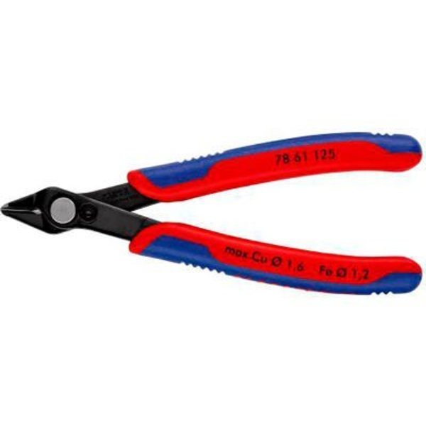 Knipex Knipex Electronics Super Knips Cutter W/ Multi Component Handle 78 61 125